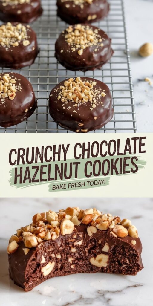Discover how to make irresistible Chocolate Hazelnut Crunch Cookies with a perfect blend of crispy edges, gooey chocolate, and crunchy hazelnuts. A treat everyone will love!